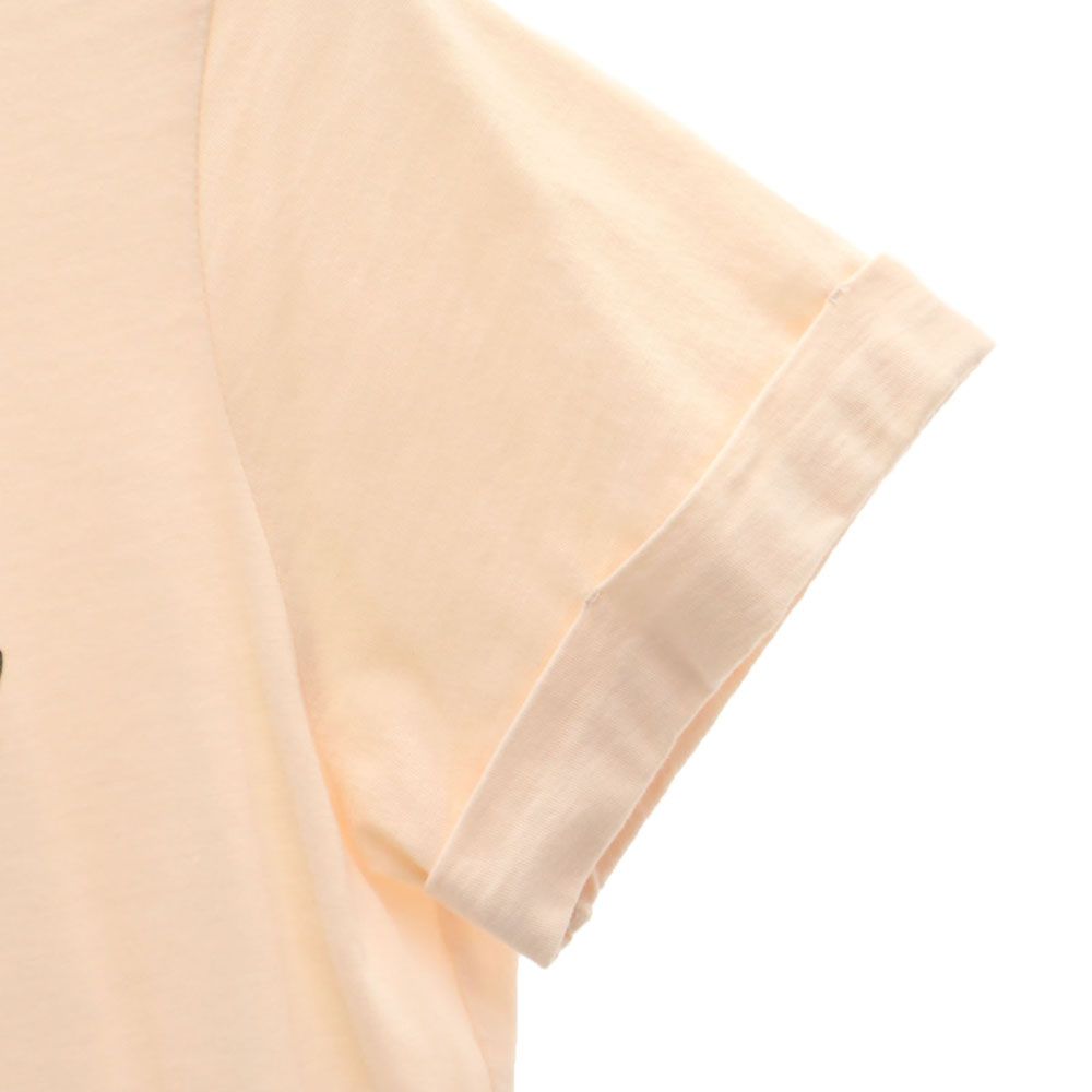 BROOME STREET kate spade ブルームストリート ケイトスペード プリント 半袖 Tシャツ XS ベージュ レディース