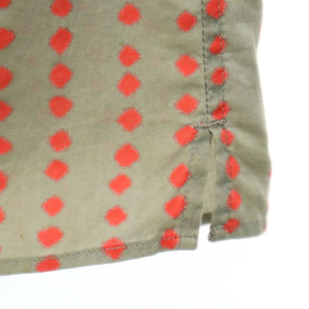 MARC BY MARC JACOBS マークバイマークジェイコブス ドット 半袖 シャツ S カーキ系 メンズ