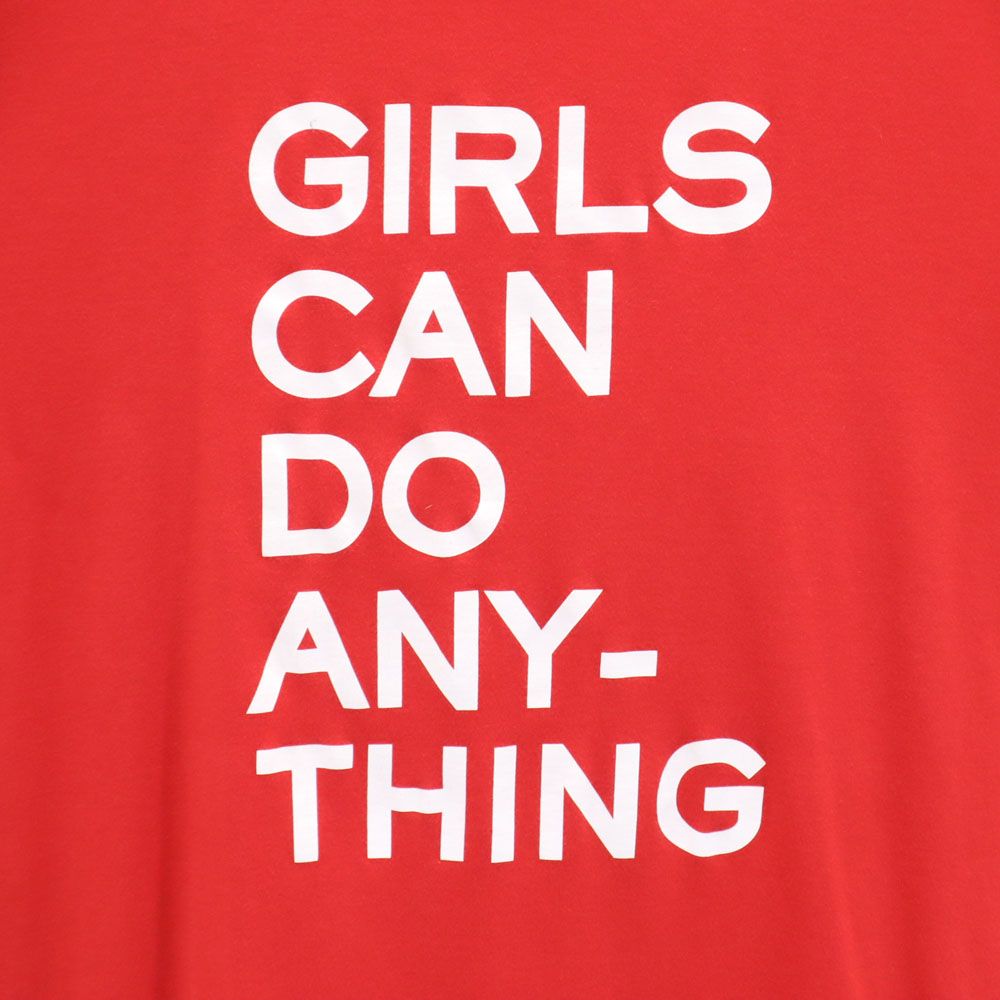 ZADIG&VOLTAIRE ザディグエヴォルテール プリント 半袖 Tシャツ M レッド系 レディース