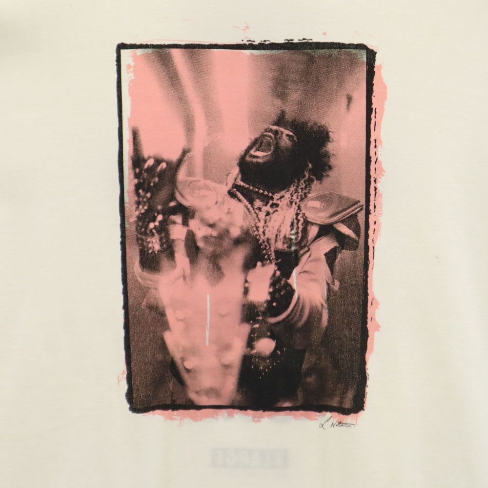 XLARGE エクストララージ プリント 半袖 Tシャツ XL ホワイト系 メンズ