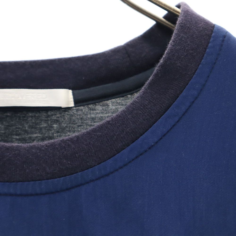 DISCOVERED ディスカバード 日本製 半袖 Tシャツ 2 ネイビー系 ポケT メンズ