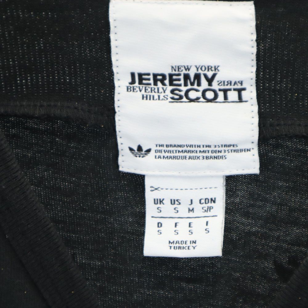 adidas アディダス 総柄 半袖 Tシャツ M ブラック系 メンズ