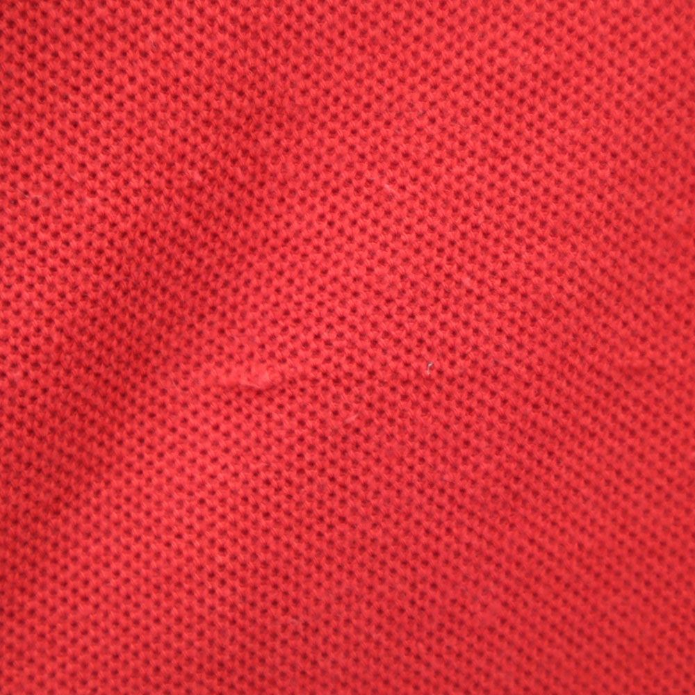 ポロバイラルフローレン 半袖 ポロシャツ S レッド系 Polo by Ralph Lauren 鹿の子 メンズ