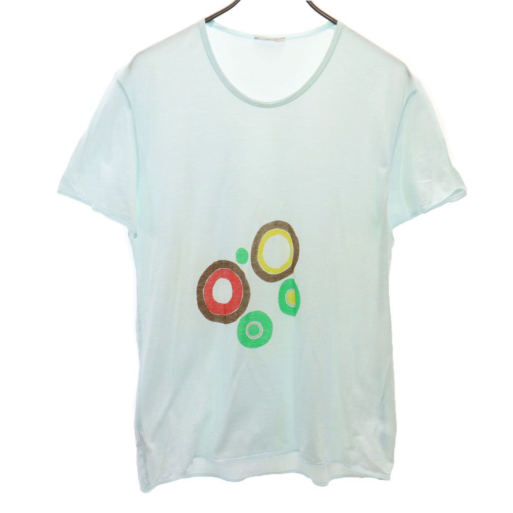 BOTTEGAVENETA ボッテガヴェネタ イタリア製 半袖 Tシャツ L 水色 レディース