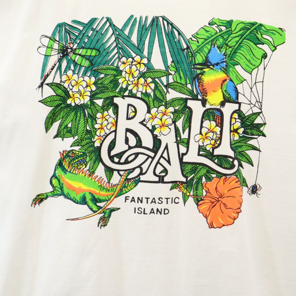 VIEW 半袖 Tシャツ L ホワイト VIEW BALI バリ メンズ