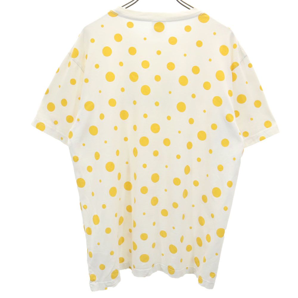 XLARGE エクストララージ ドット プリント 半袖 Tシャツ L イエロー系 メンズ