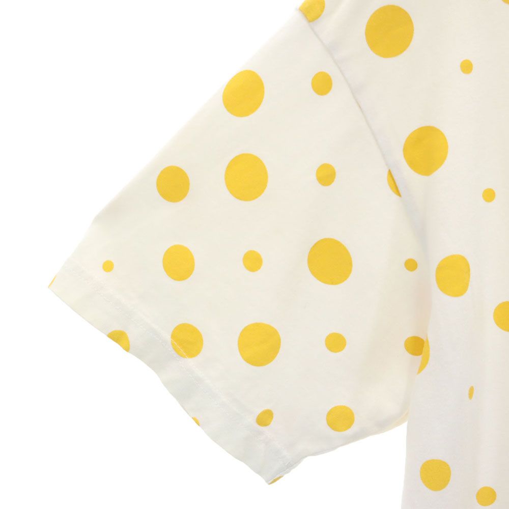 XLARGE エクストララージ ドット プリント 半袖 Tシャツ L イエロー系 メンズ