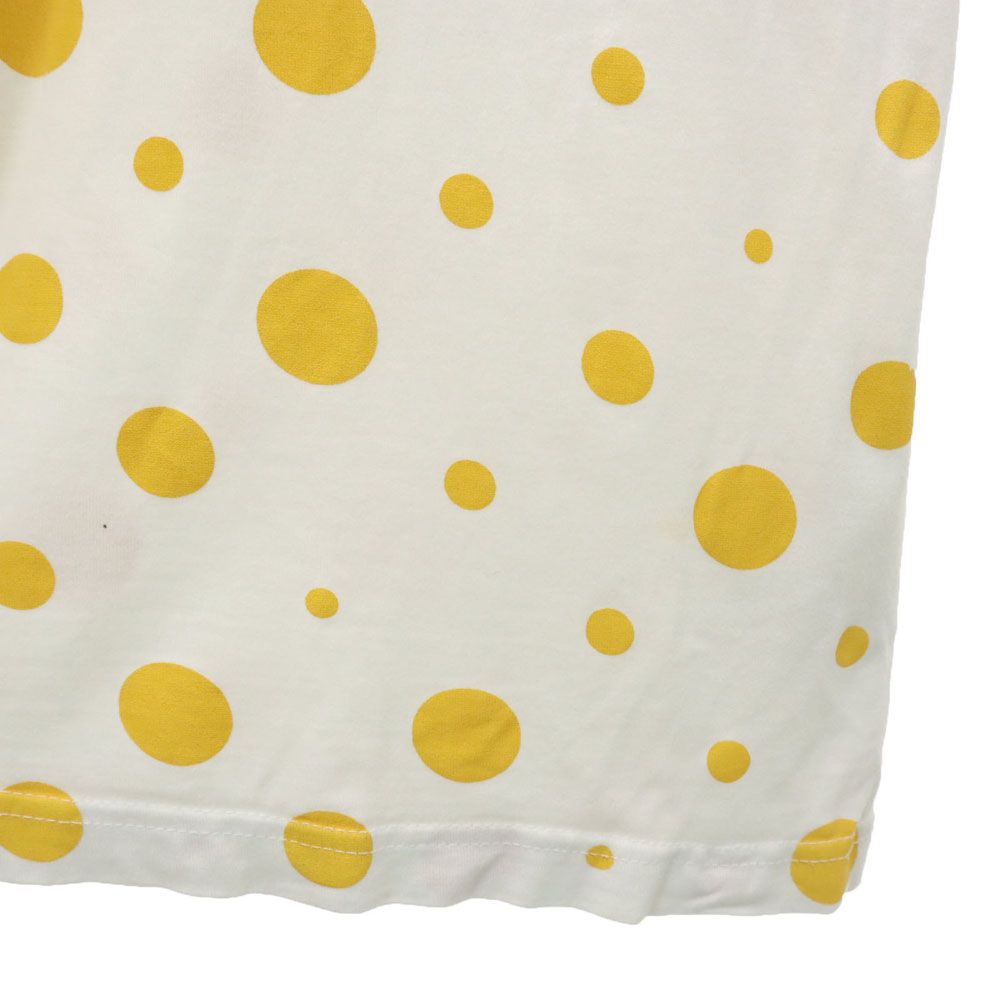 XLARGE エクストララージ ドット プリント 半袖 Tシャツ L イエロー系 メンズ