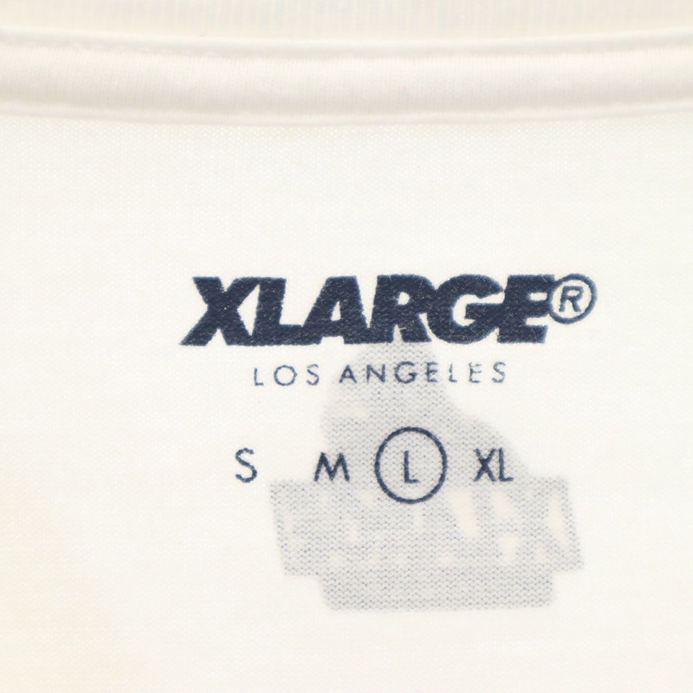 XLARGE エクストララージ 半袖 Tシャツ L ホワイト メンズ