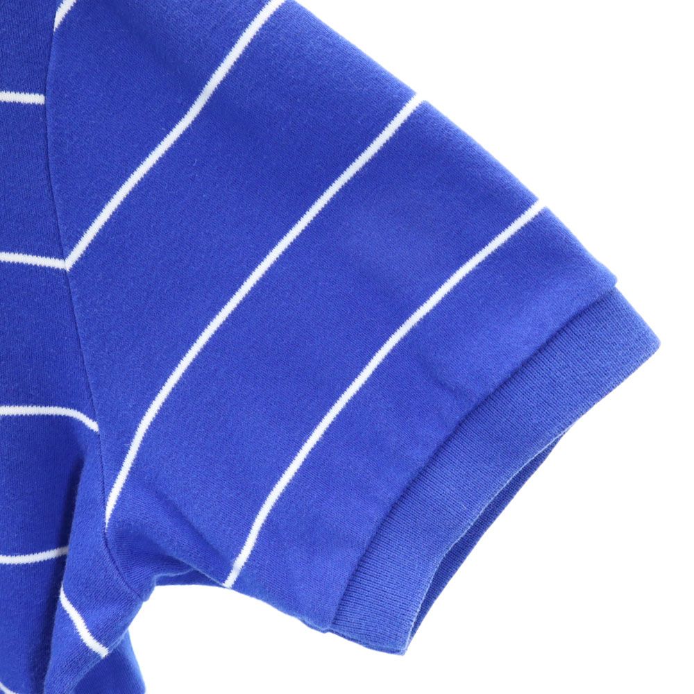 Polo by Ralph Lauren ポロバイラルフローレン ボーダー柄 半袖 ポロシャツ M ブルー メンズ