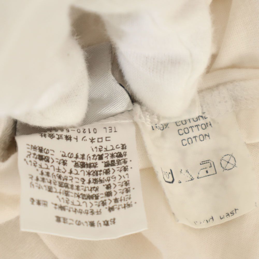 Lucien Pellat-Finet ルシアンペラフィネ イタリア製 スカル柄 バックプリント 半袖 Tシャツ S アイボリー系 メンズ