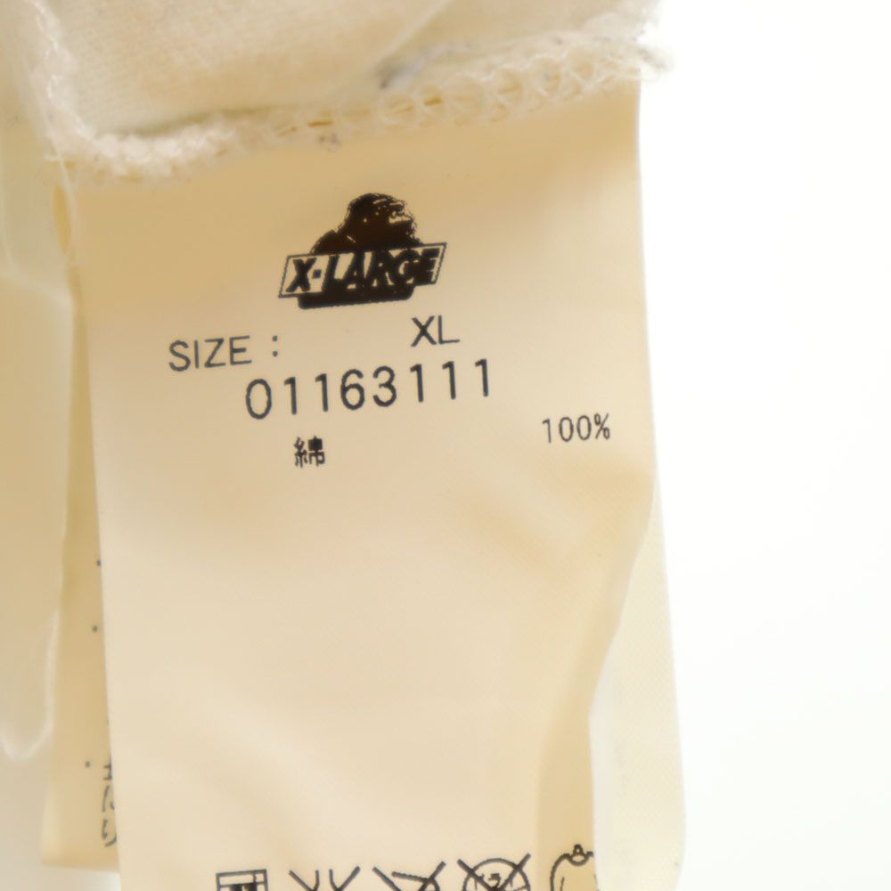 XLARGE エクストララージ 半袖 Tシャツ XL ホワイト メンズ