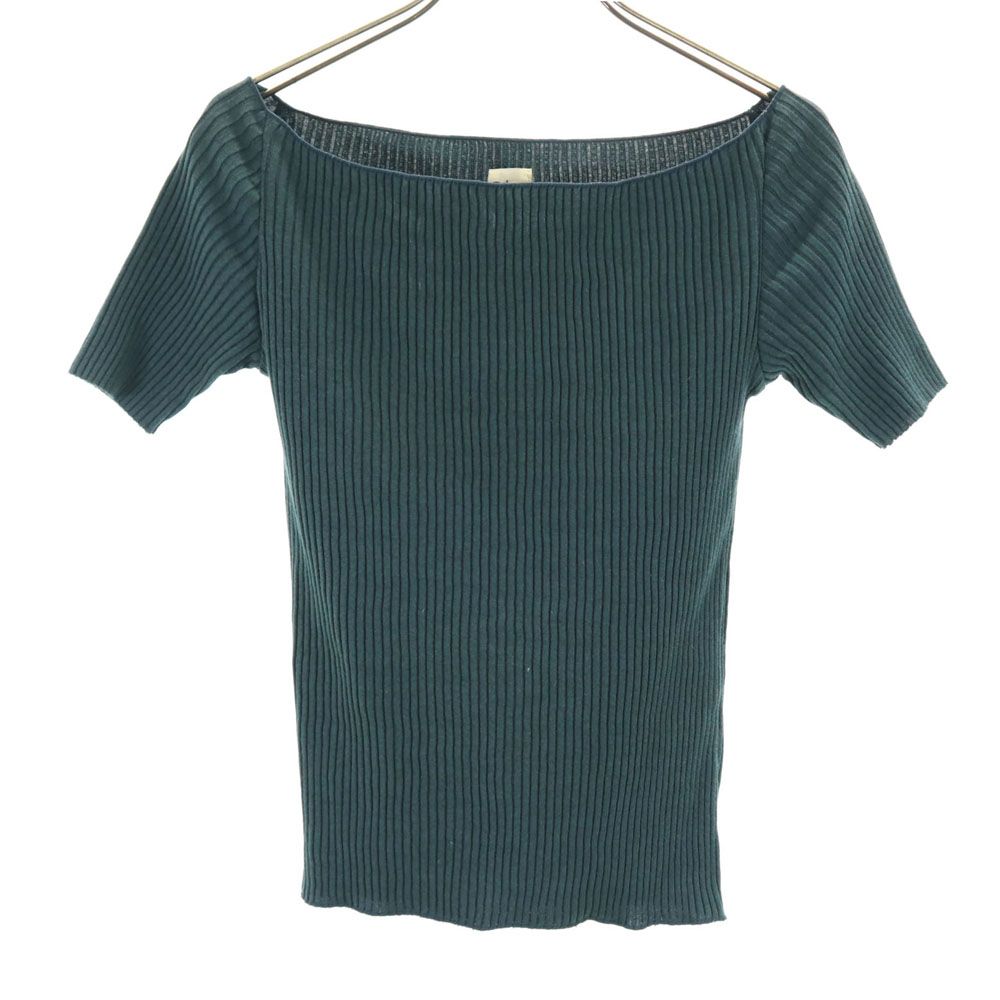 Ron Herman ロンハーマン 日本製 半袖 セーター XS 深緑 ニット レディース