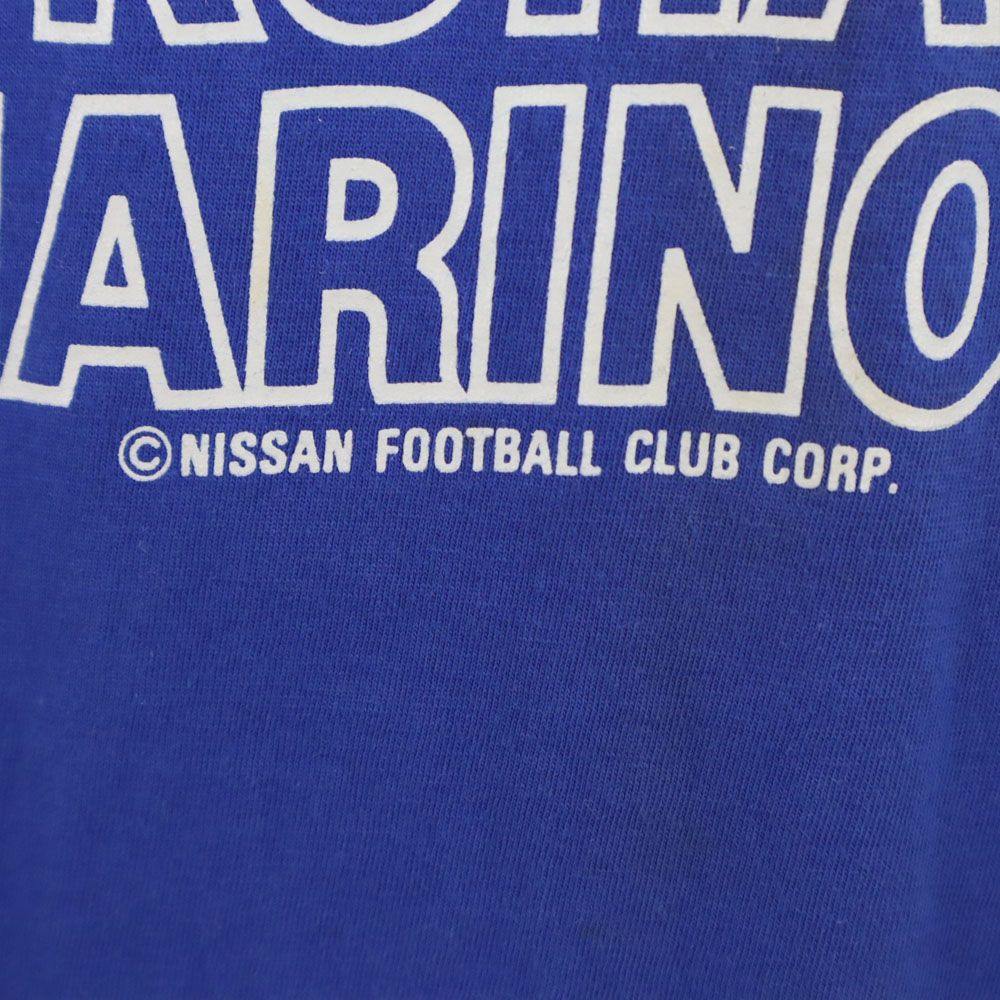 J.LEAGUE ジェイリーグ プリント サッカー 半袖 Tシャツ M ブルー メンズ