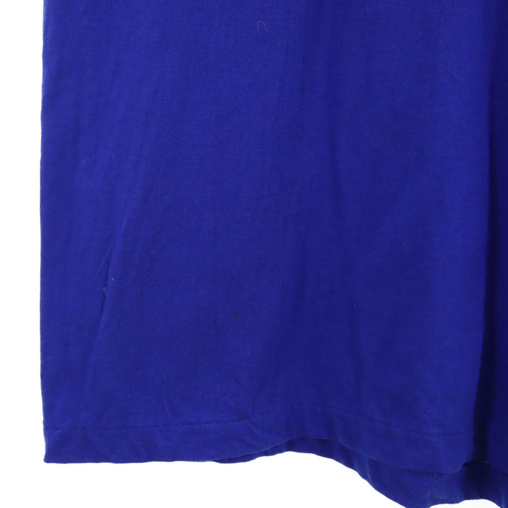 YOKOHAMA MARINOS CLUB ヨコハママリノスクラブ バックプリント サッカー 半袖 Tシャツ LL ブルー メンズ