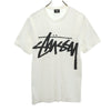 ステューシー プリント 半袖 Tシャツ S ホワイト STUSSY メンズ