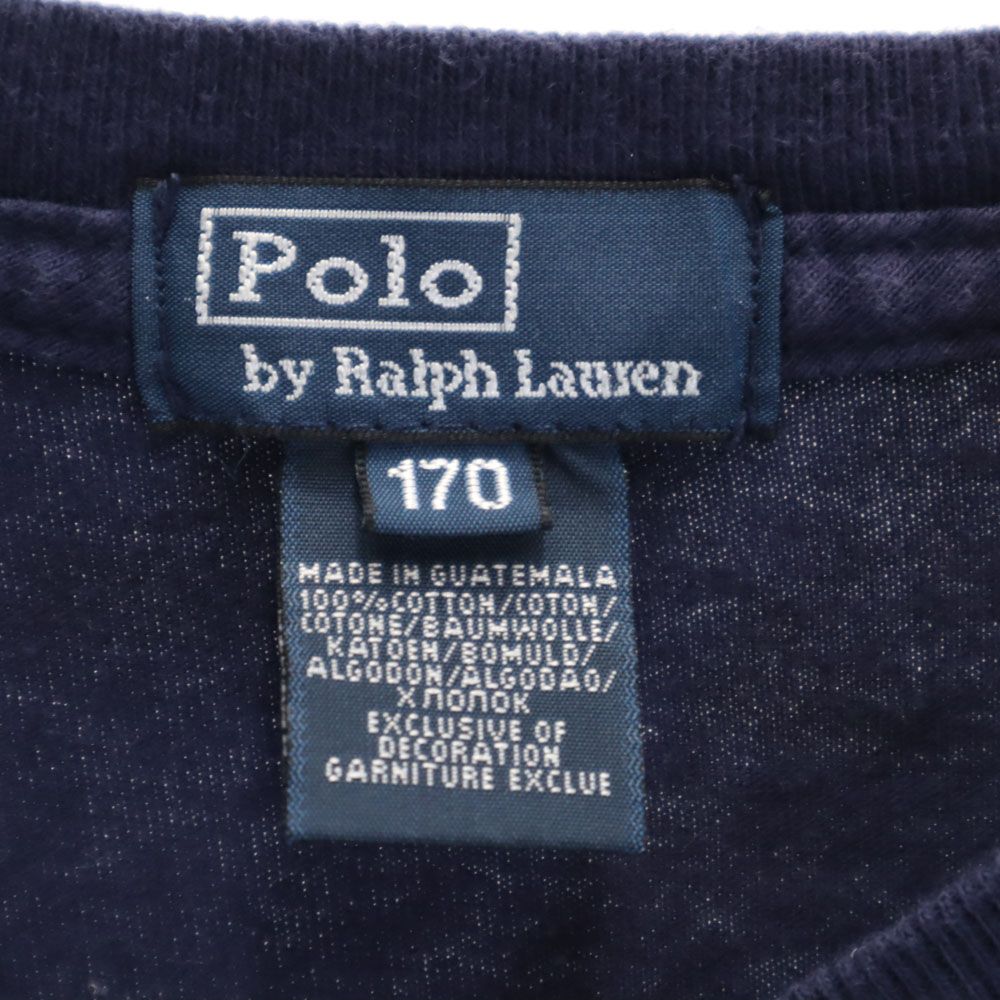 Polo by Ralph Lauren ポロバイラルフローレン 半袖 Tシャツ 170 ネイビー キッズ