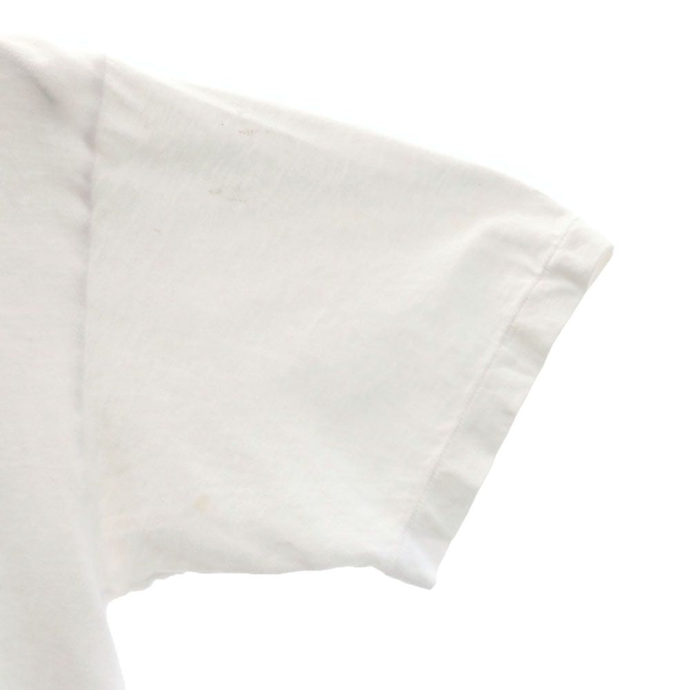 日本製 プリント 半袖 Tシャツ ホワイト メンズ