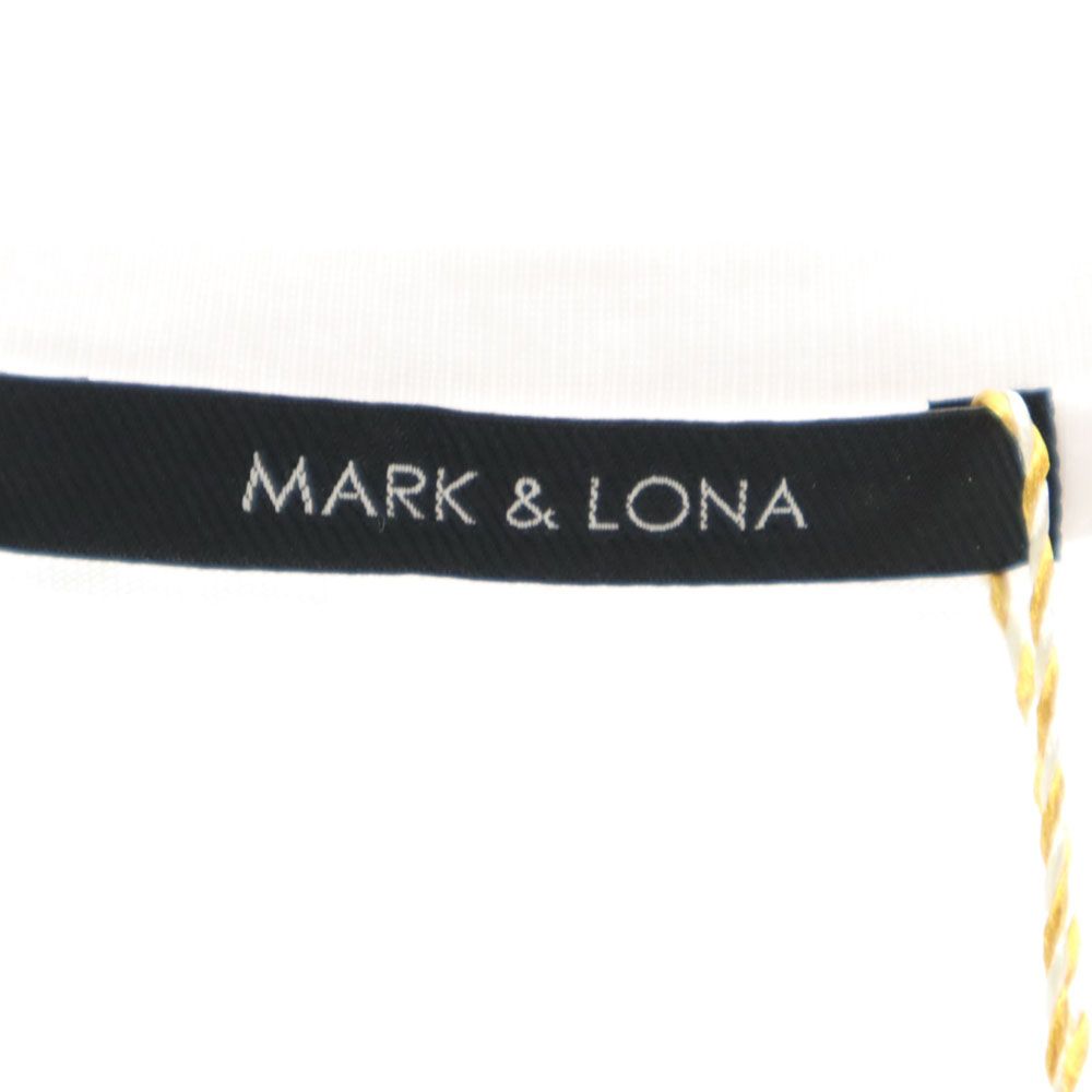 MARK&LONA マークアンドロナ 日本製 半袖 Tシャツ M ホワイト スカル レディース