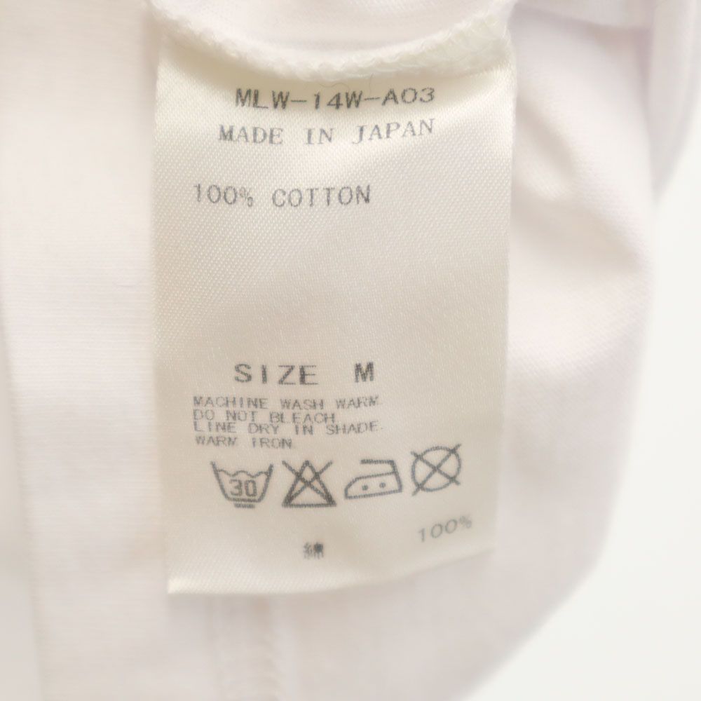 MARK&LONA マークアンドロナ 日本製 半袖 Tシャツ M ホワイト スカル レディース