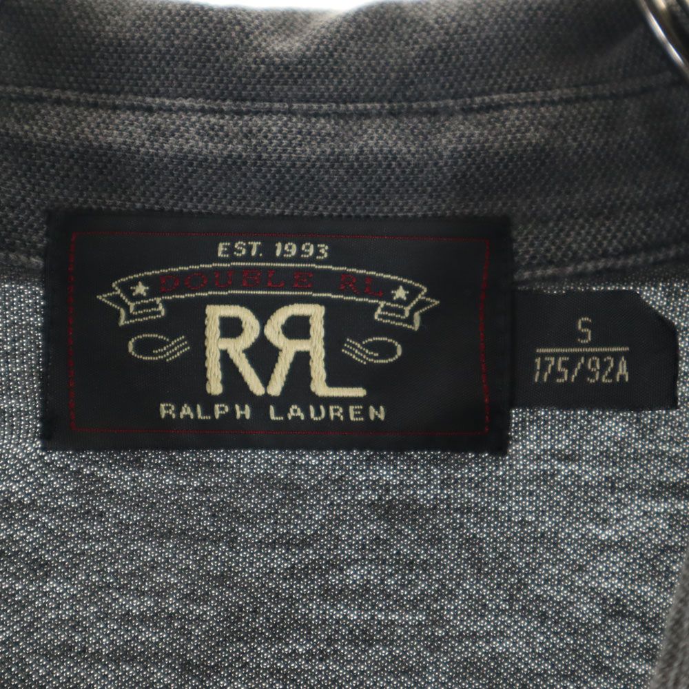 RALPH LAUREN ラルフローレン 半袖 ポロシャツ S グレー 鹿の子 メンズ