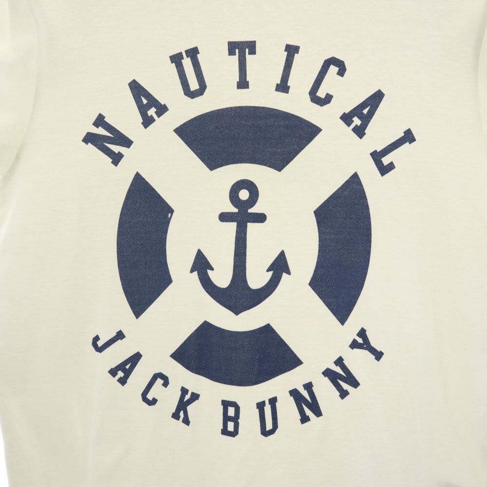 Jack Bunny!! ジャックバニー 半袖 Tシャツ 4 ホワイト メンズ
