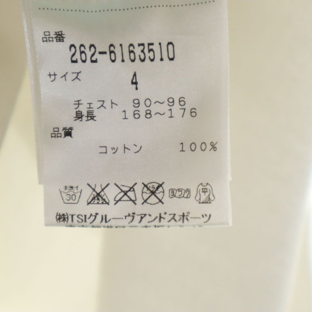 Jack Bunny!! ジャックバニー 半袖 Tシャツ 4 ホワイト メンズ