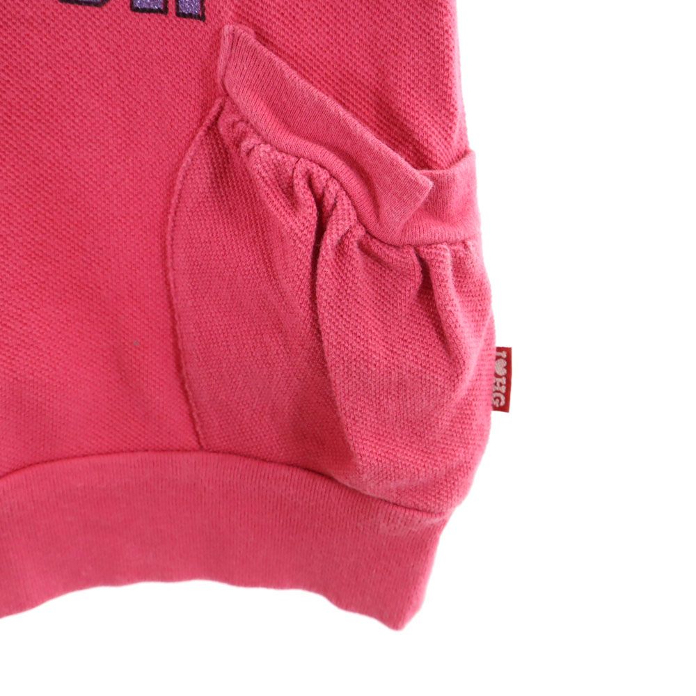 HYSTERIC ヒステリック 日本製 ノースリーブ ワンピース 80 ピンク キッズ