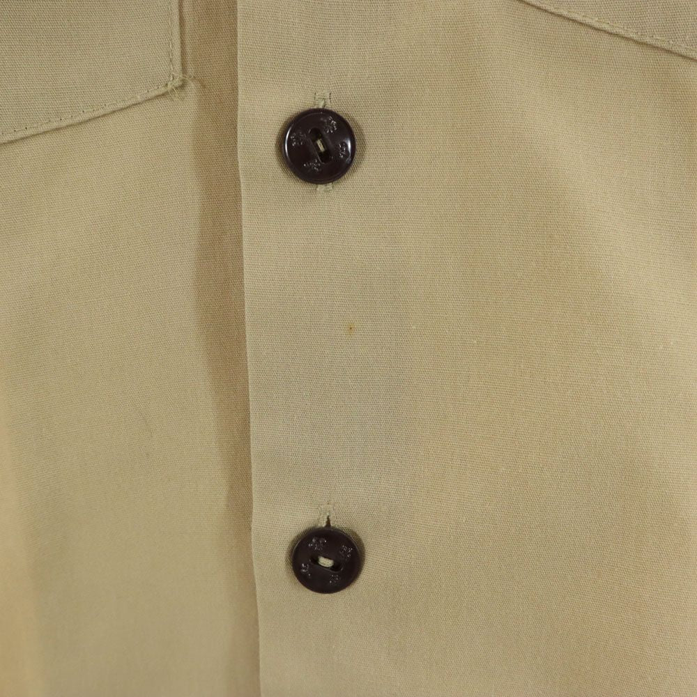 BOY SCOUTS OF AMERICA ボーイスカウト オールド 半袖 ボーイスカウト シャツ ベージュ メンズ