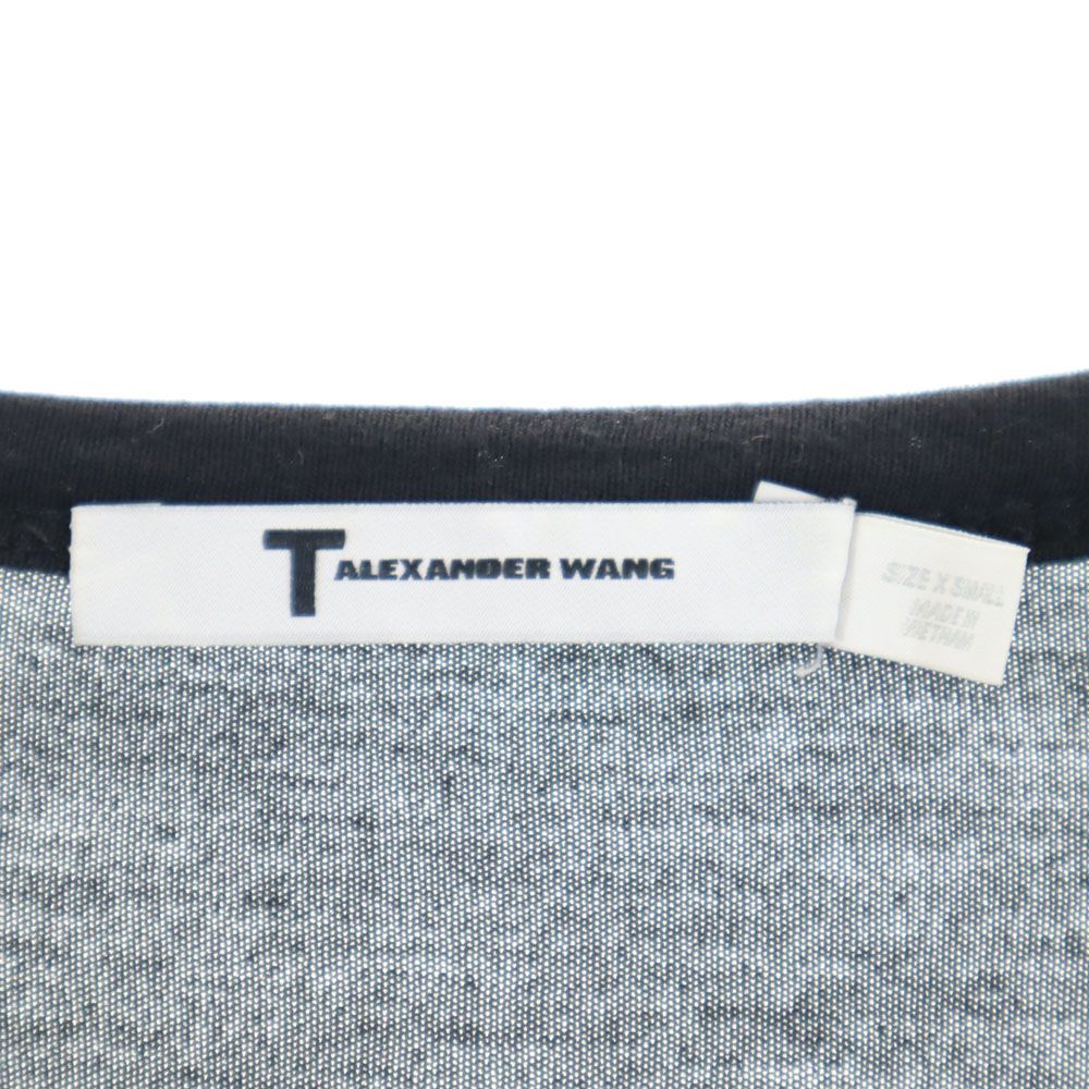 ALEXANDER WANG アレキサンダー ワン 半袖 Tシャツ XS ブラック ポケT メンズ