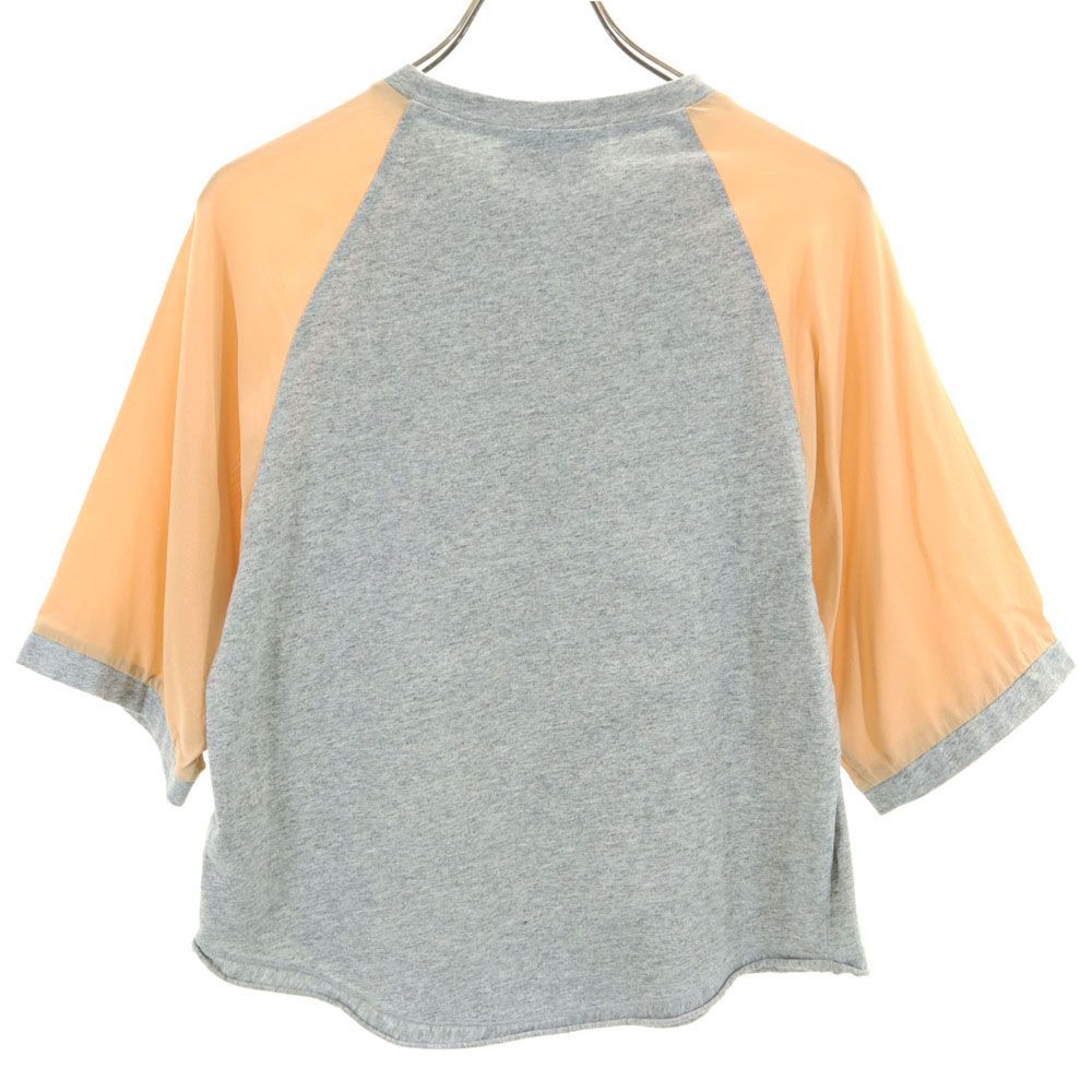 3.1 phillip lim スリーワンフィリップリム 5分袖 カットソー XS グレー レディース