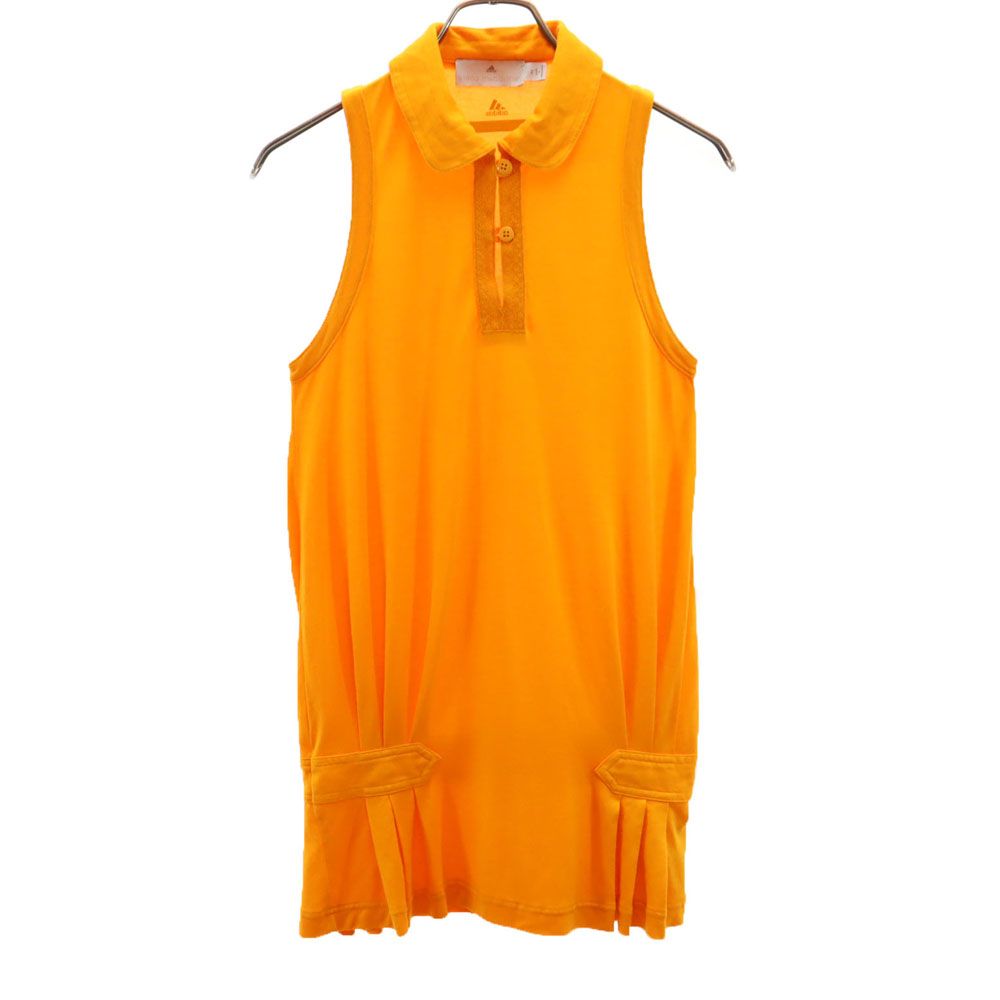 adidas アディダス ステラマッカトニー コラボ ノースリーブ チュニック M オレンジ STELLA MCCARTNEY レディース