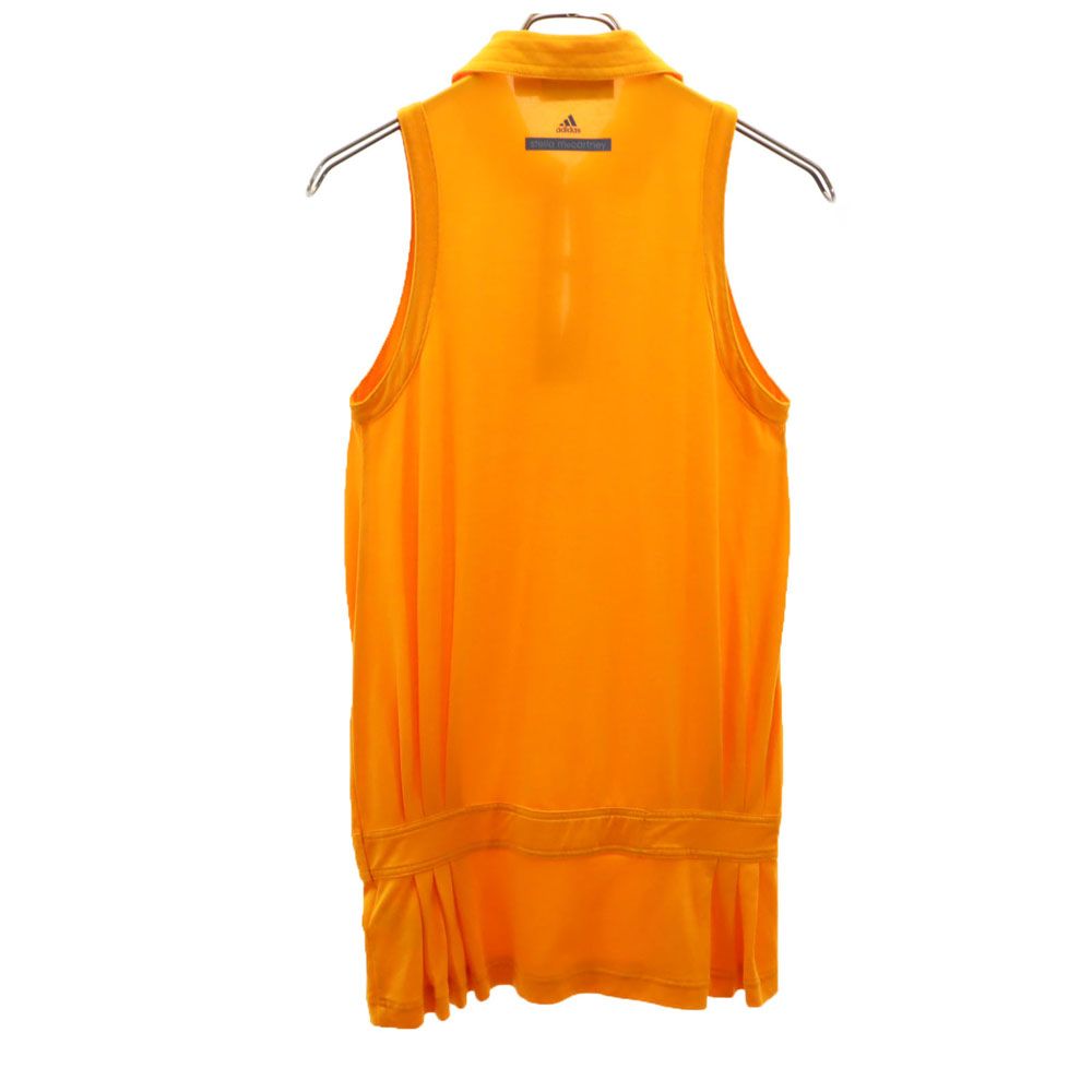 adidas アディダス ステラマッカトニー コラボ ノースリーブ チュニック M オレンジ STELLA MCCARTNEY レディース
