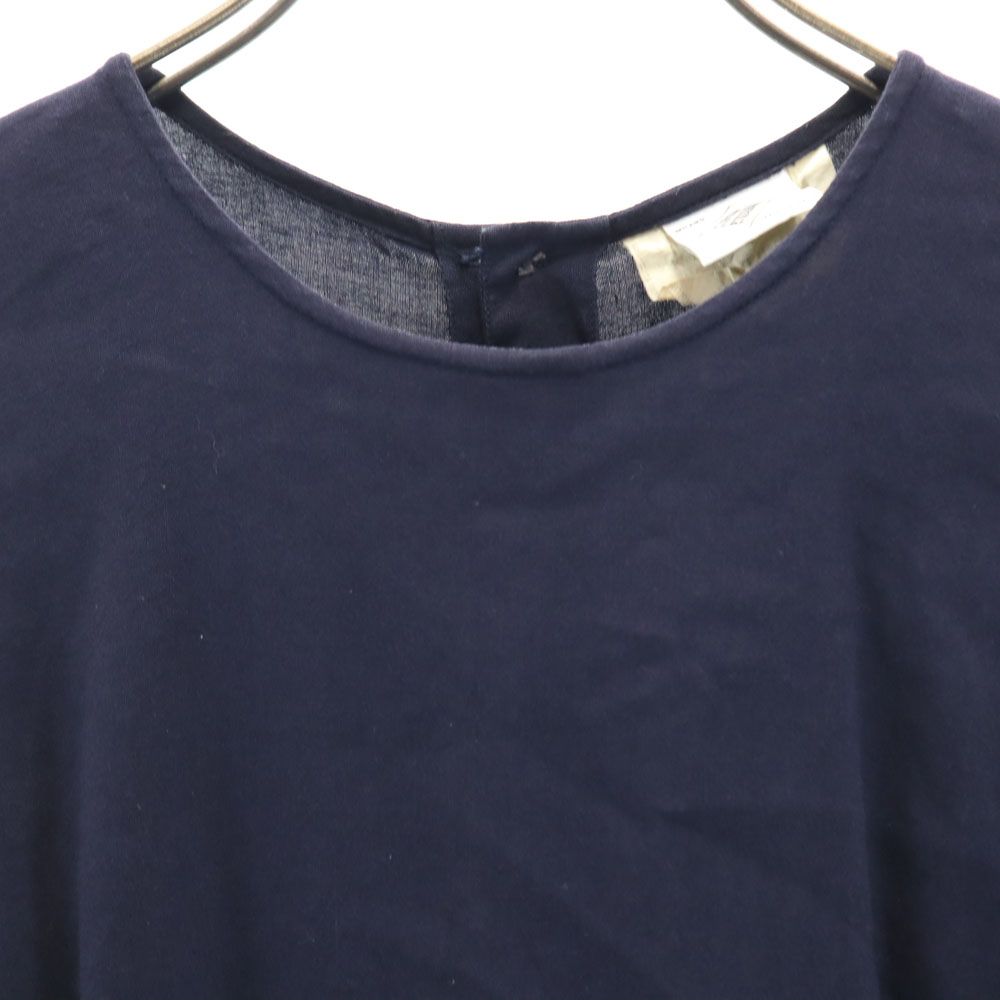 GIBIERRE DONNA ジビエレドンナ 90s リネンブレンド オールド タンクトップ ネイビー系 レディース