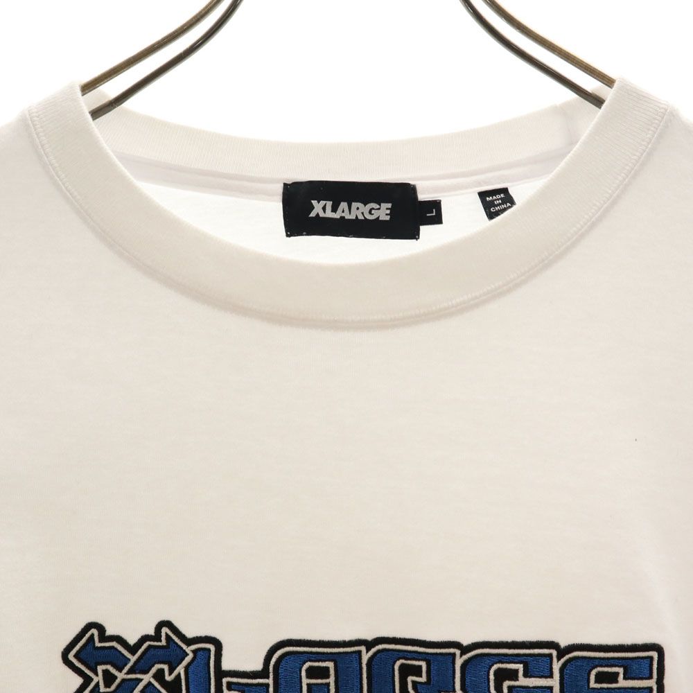 XLARGE エクストララージ 半袖 Tシャツ L ホワイト系 メンズ