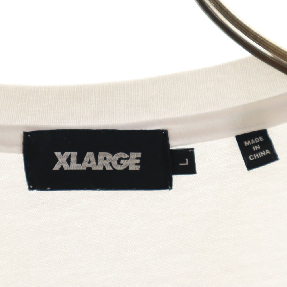 XLARGE エクストララージ 半袖 Tシャツ L ホワイト系 メンズ