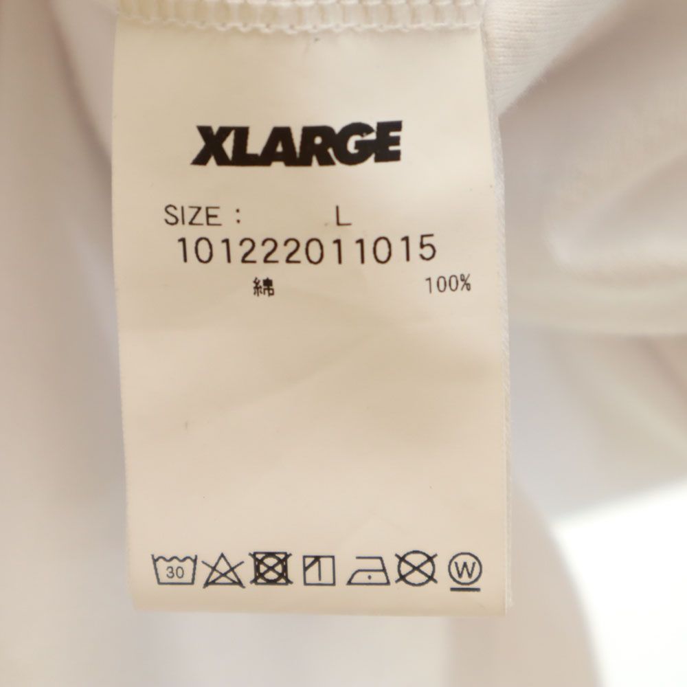 XLARGE エクストララージ 半袖 Tシャツ L ホワイト系 メンズ