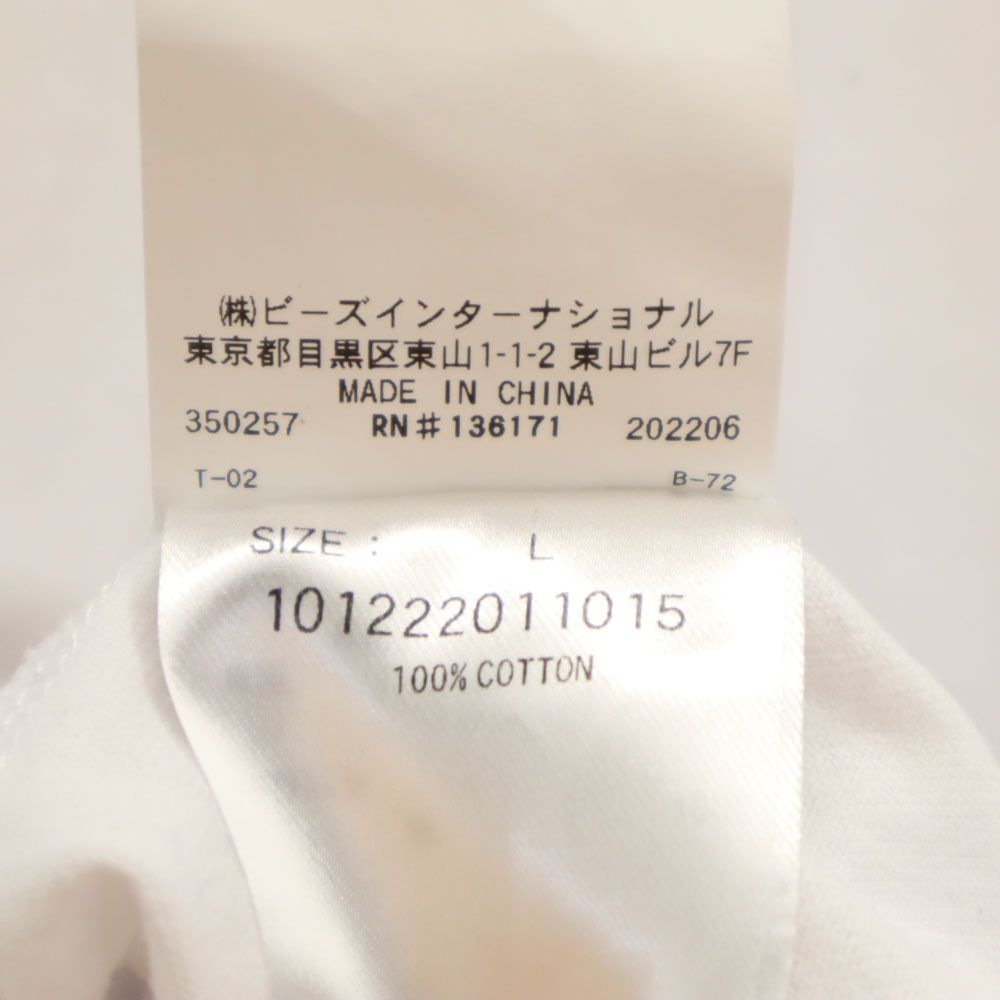 XLARGE エクストララージ 半袖 Tシャツ L ホワイト系 メンズ