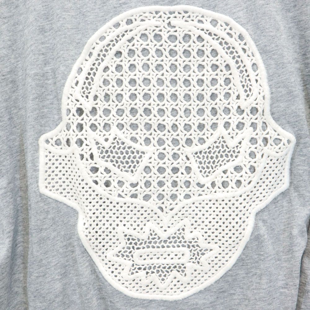 Stella McCartney ステラマッカートニー 半袖 レース付き Tシャツ 36 グレー レディース