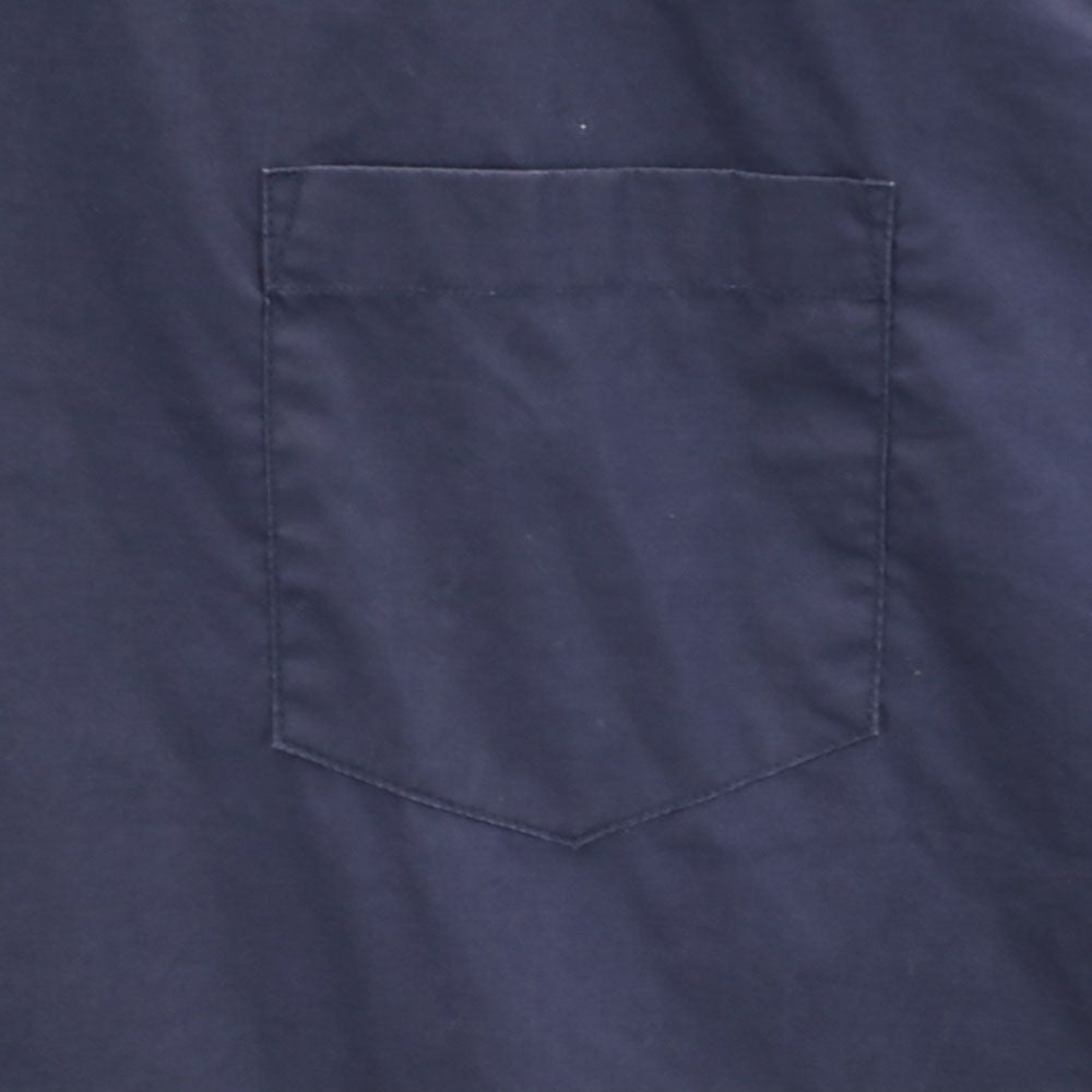 SASQUATCHfabrix. サスクワァッチファブリックス 日本製 半袖 シャツ XL ネイビー プルオーバー メンズ