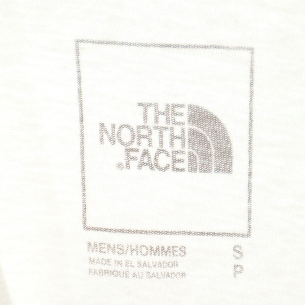 THE NORTH FACE ノースフェイス バックプリント 半袖 Tシャツ S ホワイト系 メンズ