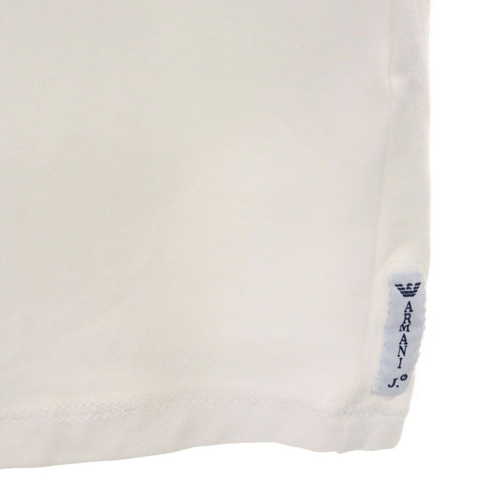ARMANI JEANS アルマーニジーンズ 半袖 Tシャツ S ホワイト系 レディース