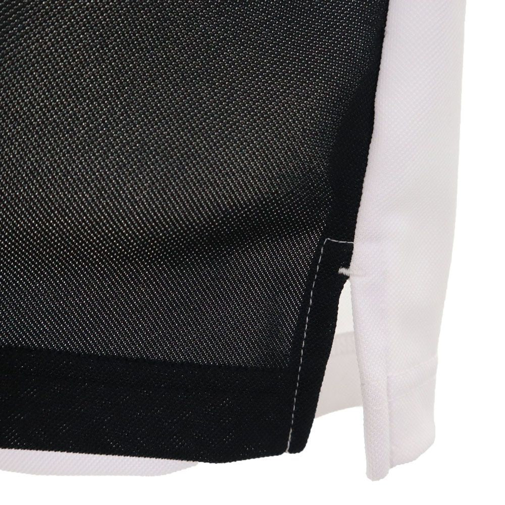 BURBERRY GOLF バーバリーゴルフ 三陽商会 日本製 ゴルフ 半袖 ポロシャツ M ホワイト系 鹿の子 レディース