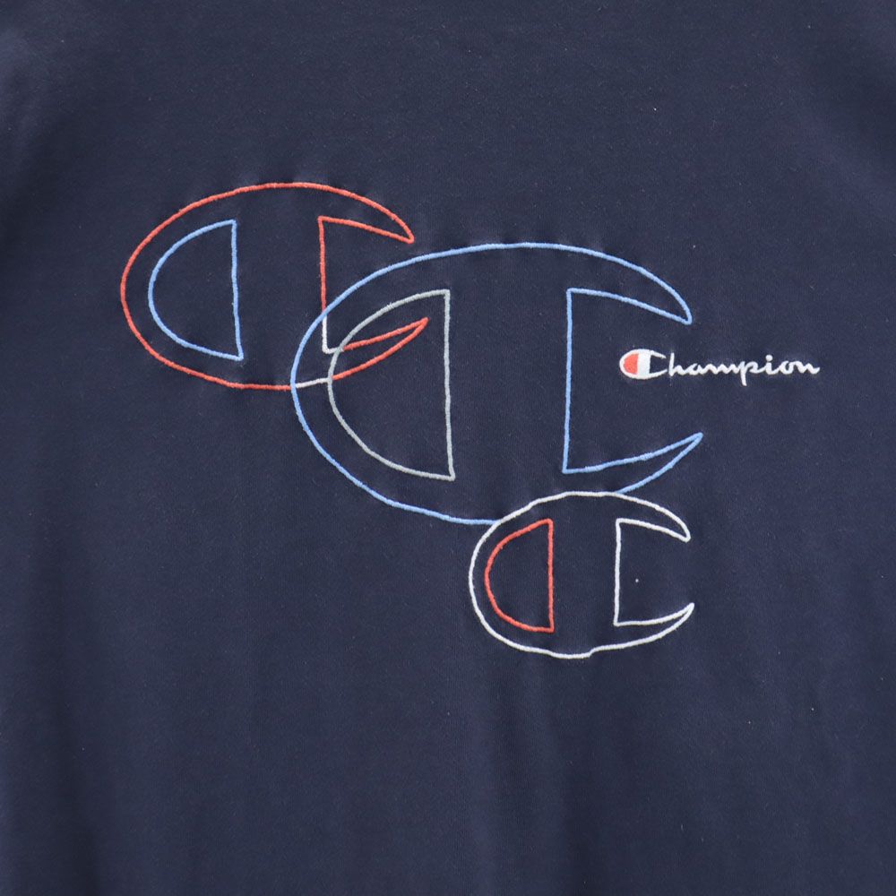 Champion チャンピオン 半袖 Tシャツ L ネイビー メンズ
