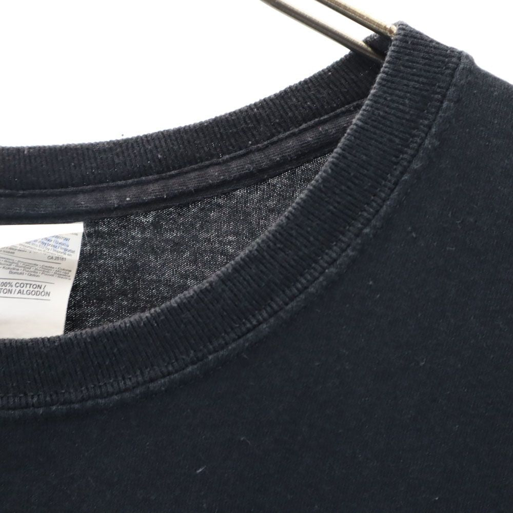 ギルダン バックプリント 半袖 Tシャツ XL ブラック系 GILDAN ポケT メンズ