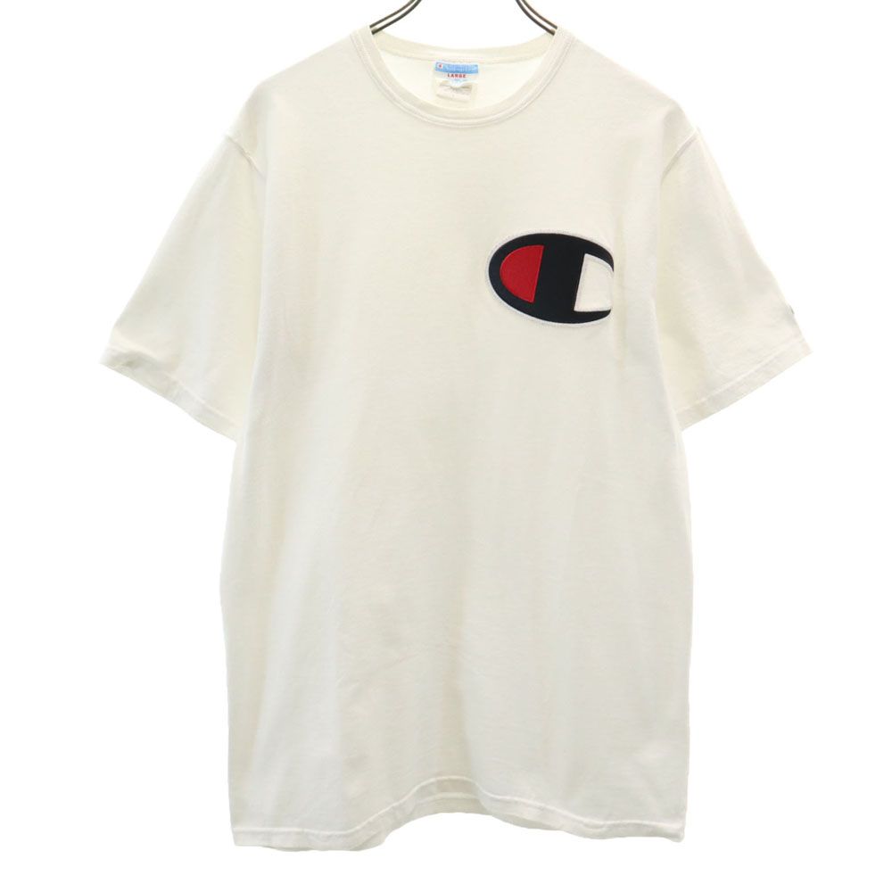 Champion チャンピオン 半袖 Tシャツ L ホワイト系 メンズ