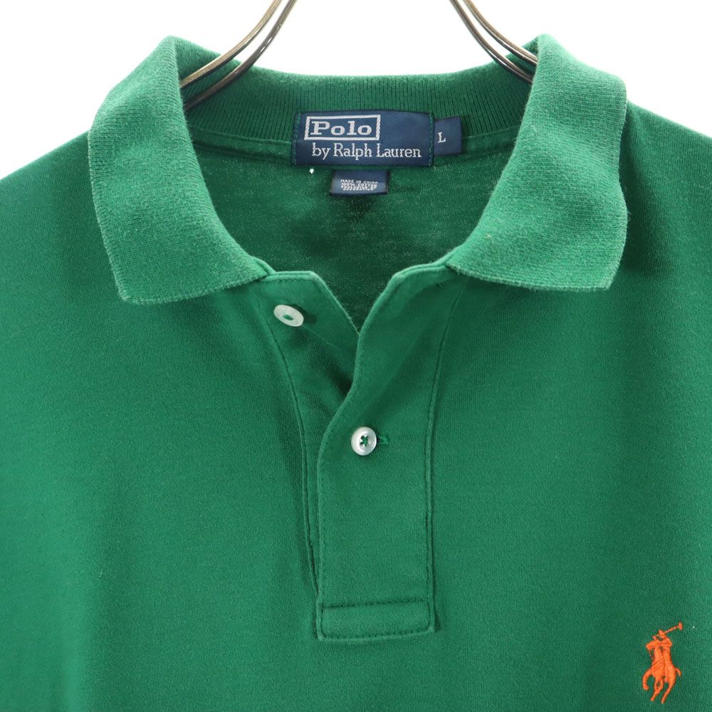 Polo by Ralph Lauren ポロバイラルフローレン 半袖 ポロシャツ L グリーン系 メンズ
