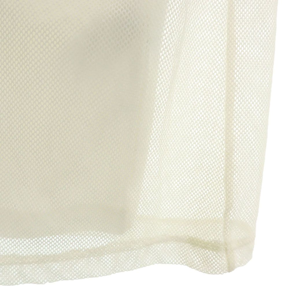 LAUREN RALPH LAUREN ローレンラルフローレン ノースリーブ カットソー S オフホワイト メッシュ レディース