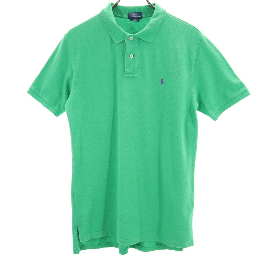 Polo by Ralph Lauren ポロバイラルフローレン 半袖 鹿の子 ポロシャツ XL 18-20 グリーン キッズ