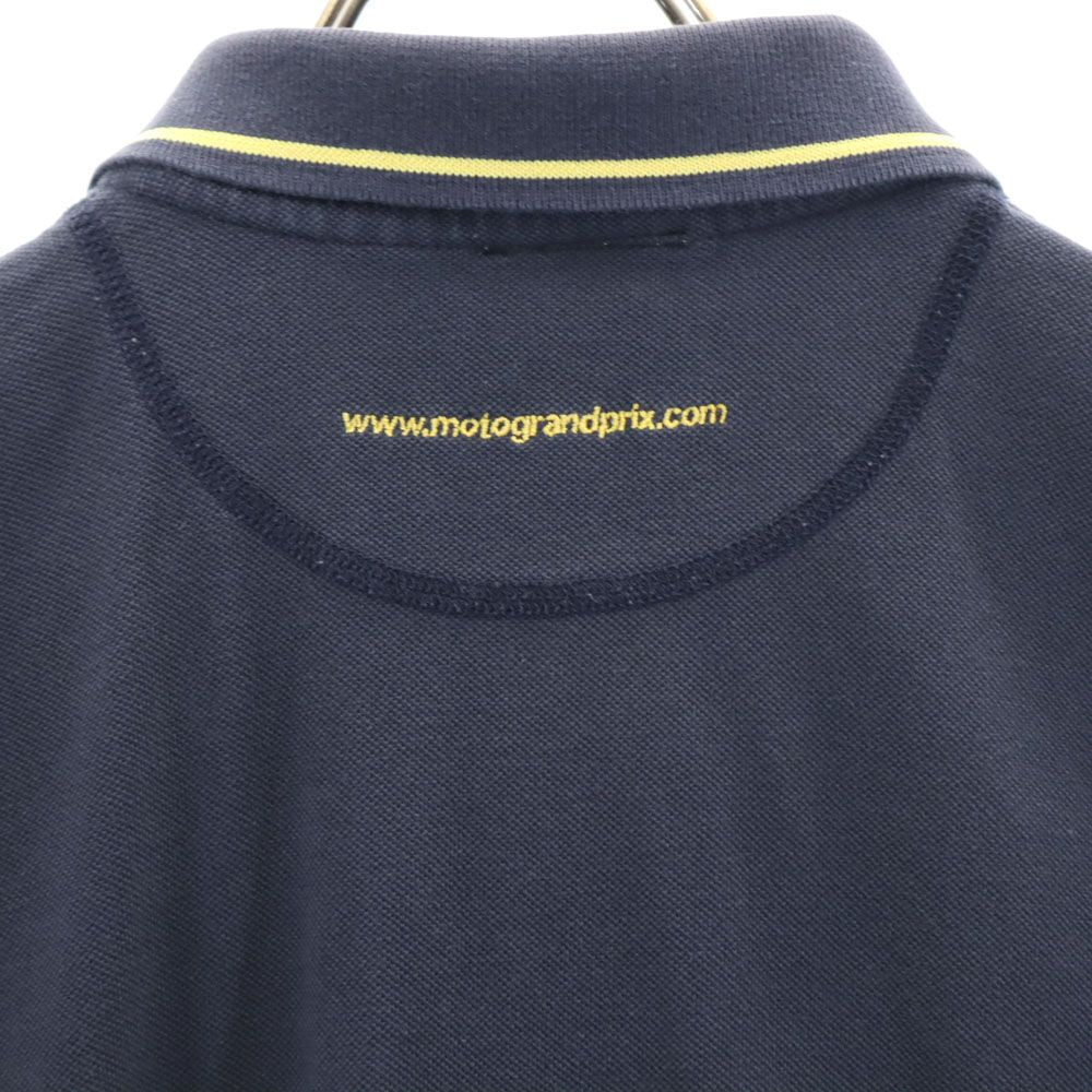 motogp 半袖 ポロシャツ S グレー motogp 鹿の子 メンズ